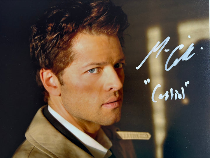 Misha Collins signed Autograph 8x10 Supernatural