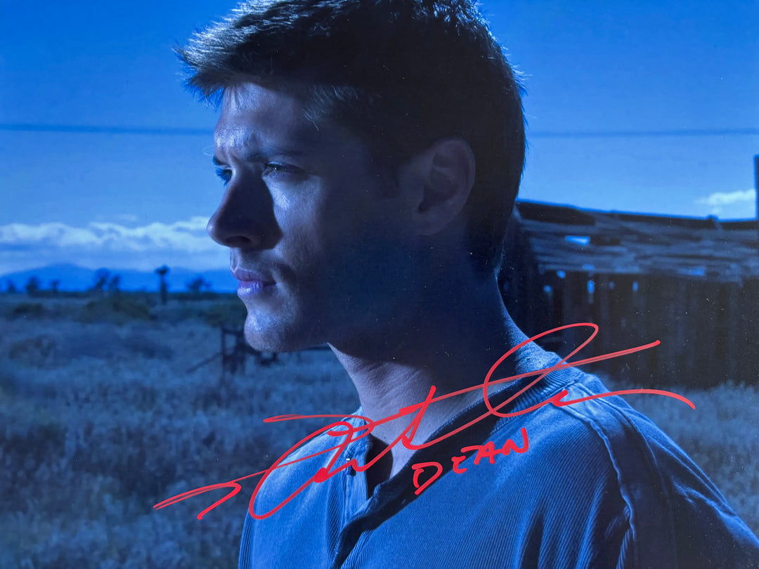 Jensen Ackles signed Autograph 8x10 Supernatural, The Boys