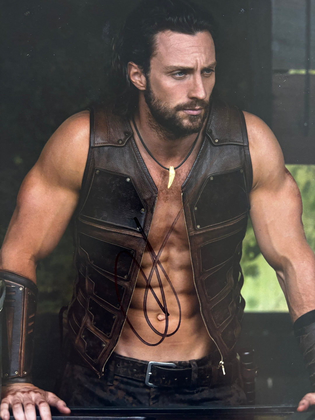 Aaron Taylor Johnson signed Autograph 8x10 Bullet Train, Kraven, Kick Ass
