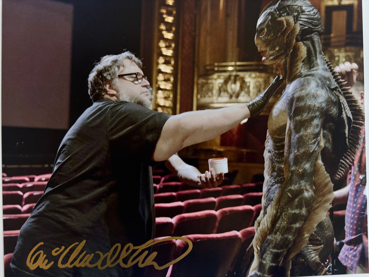 Guillermo Del Toro signed Autograph 8x10 Frankenstein, Hellboy, Blade, Cabinett of Corious, Pacific Rim, The Shape of Water