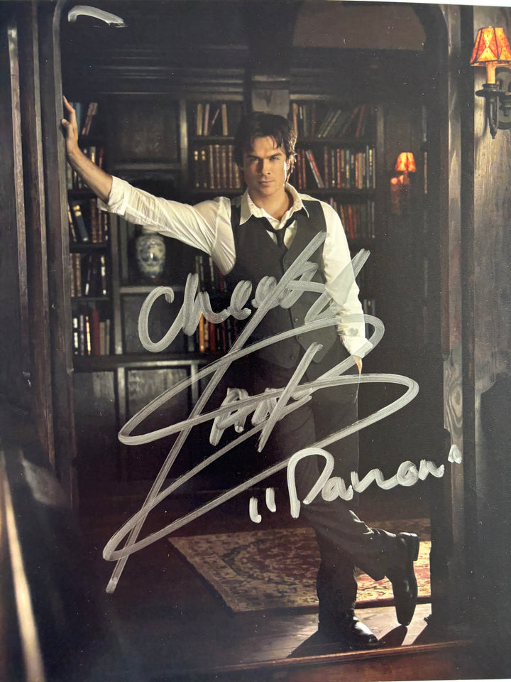 Ian Somerhalder signed Autograph 8x10 Vampire Diaries
