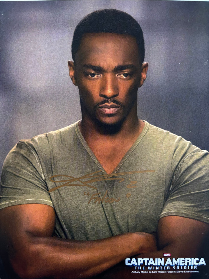 Anthony Mackie signed Autograph 8x10 Marvel: Captain America