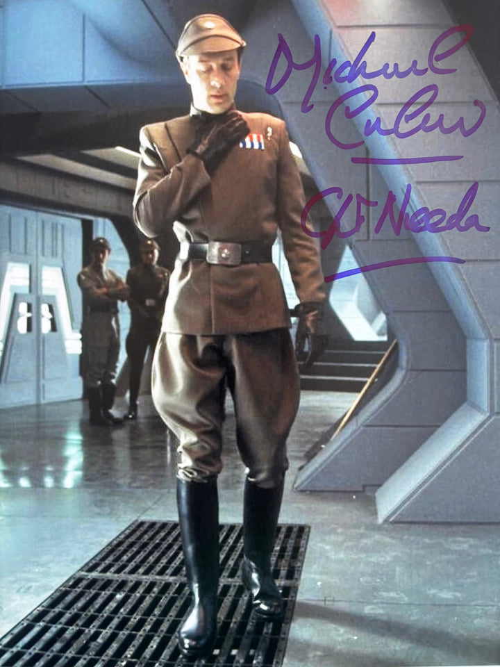 Michael Culver signed Autograph 8x10 Star Wars