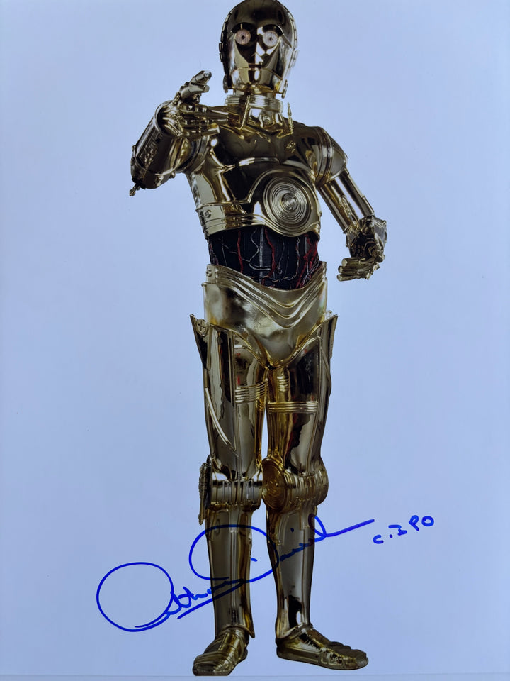 Anthony Daniels signed Autograph 8x10 Star Wars