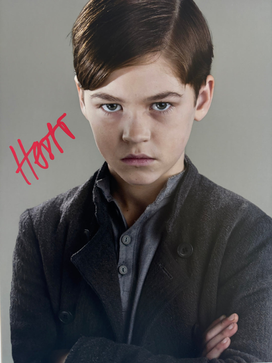 Hero Fiennes Tiffin signed Autograph 8x10 Harry Potter
