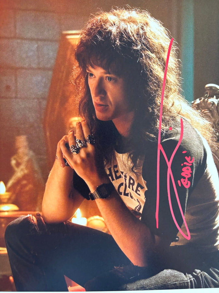 Joseph Quinn signed Autograph 8x10 Stranger Things