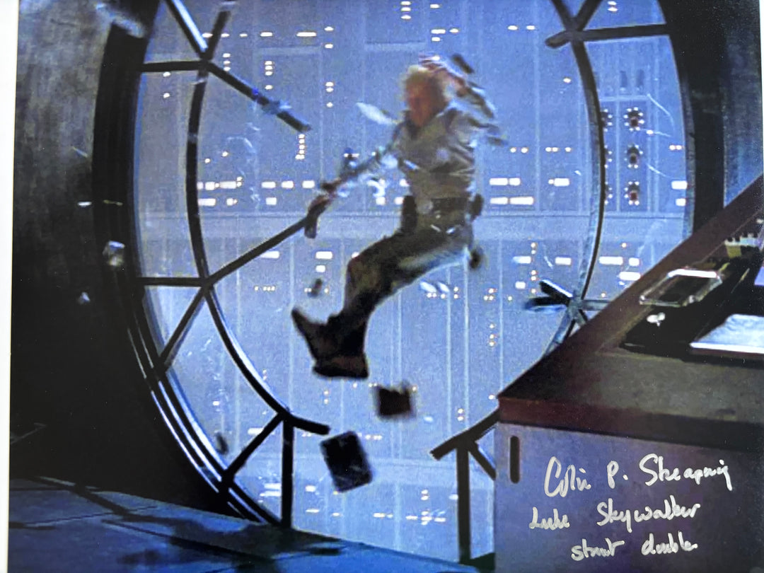 Colin P. Skeaping signed Autograph 8x10 Star Wars