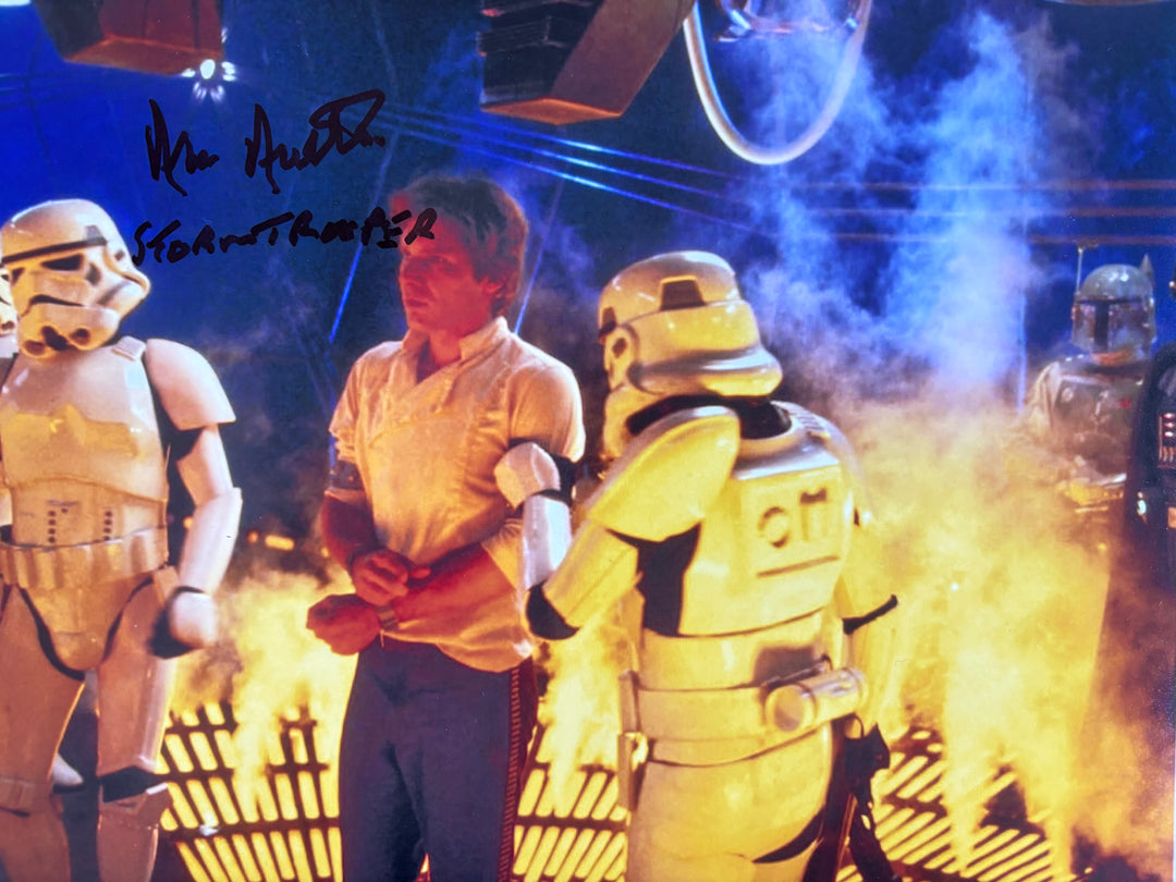 Alan Austen signed Autograph 8x10 Star Wars