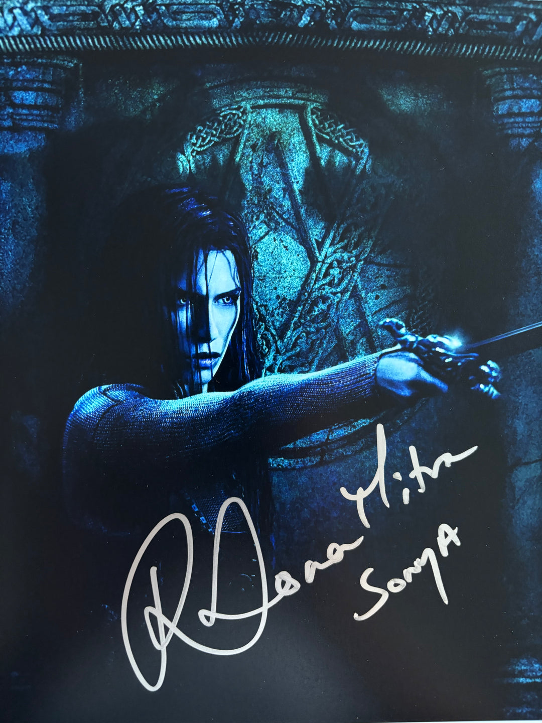 Rhona Mitra signed Autograph 8x10 Underworld