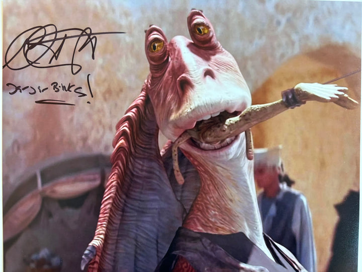 Ahmed Best signed Autograph 8x10 Star Wars