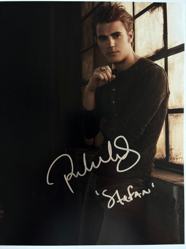Paul Wesley signed Autograph 8x10 Vampire Diaries, Star Trek