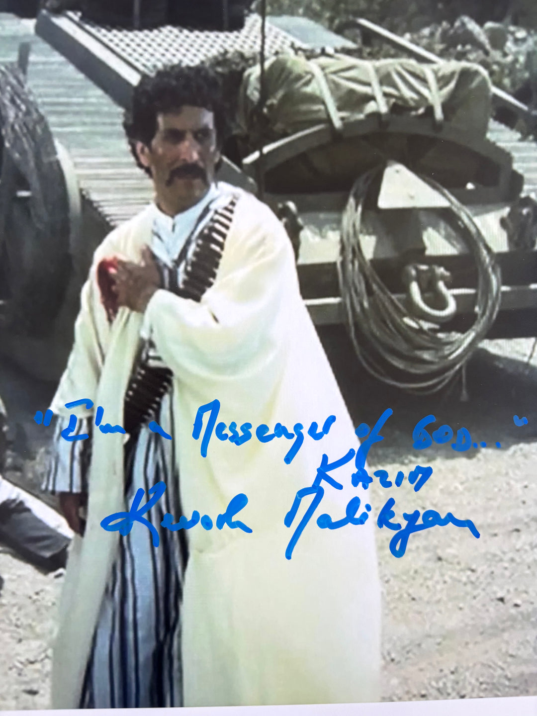 Kevork Malikyan signed Autograph 8x10 Indiana Jones