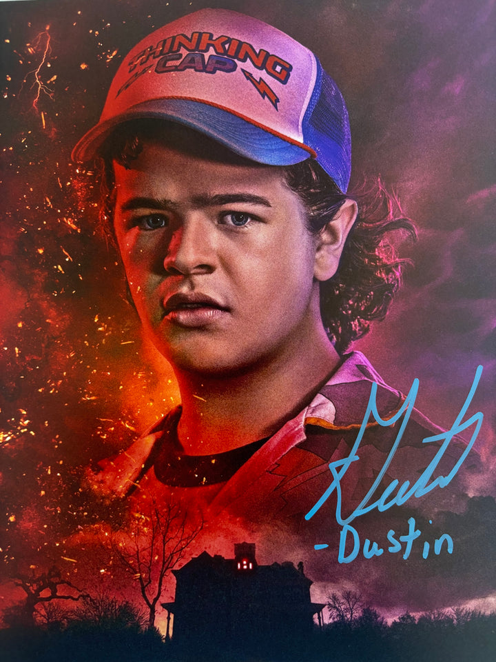 Gaten Matarazzo signed Autograph 8x10 Stranger Things