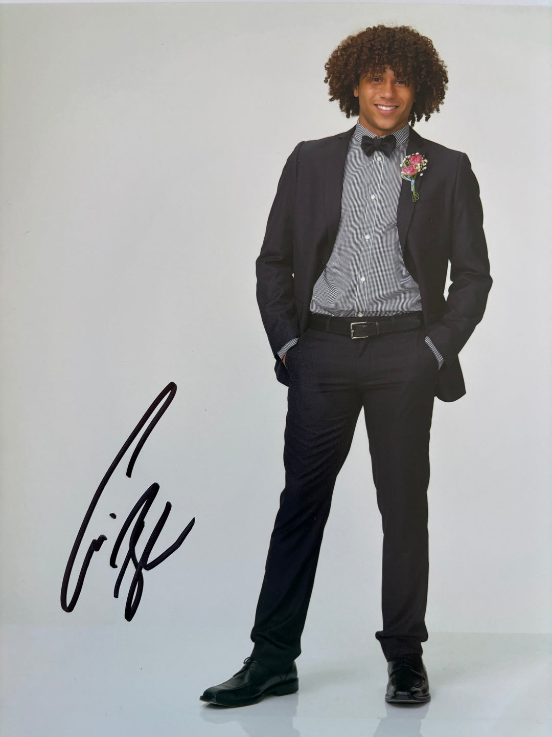 Corbin Bleu signed Autograph 8x10 High School Musical
