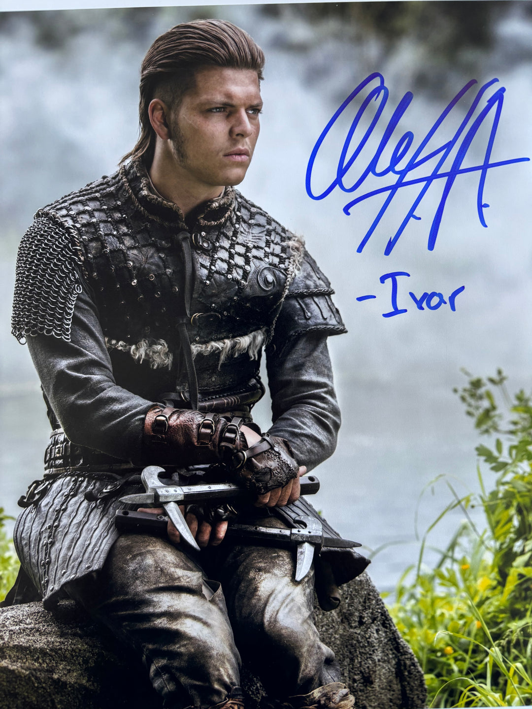 Alex Hogh Andersen signed Autograph 8x10 Vikings