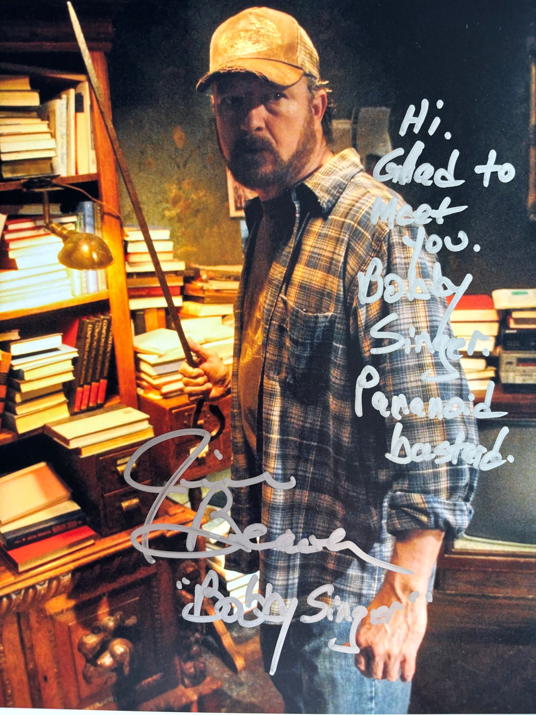 Jim Beaver signed Autograph 8x10 Supernatural