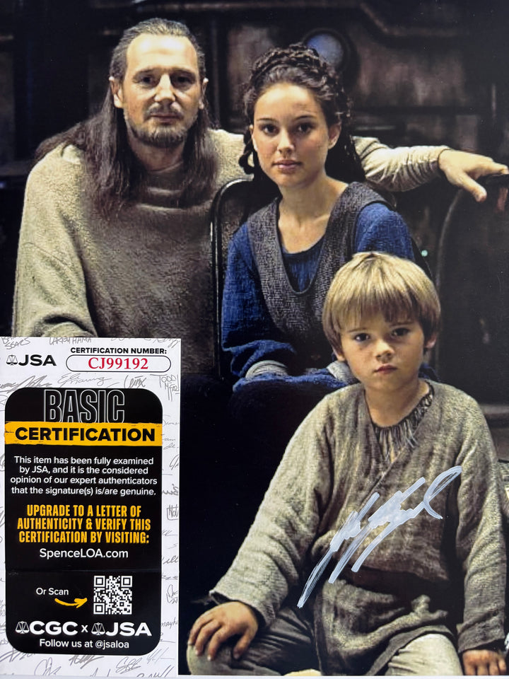 Jake Lloyd signed Autograph 8x10 Star Wars JSA authenticated