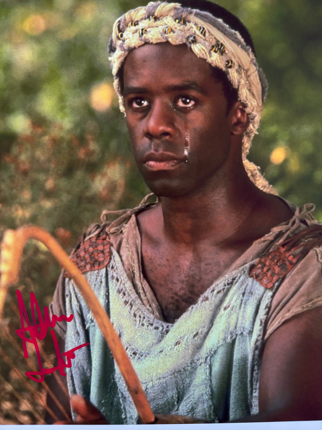 Adrian Lester signed Autograph 8x10 Merlin, Riviera, Jason &amp; The Argonauts