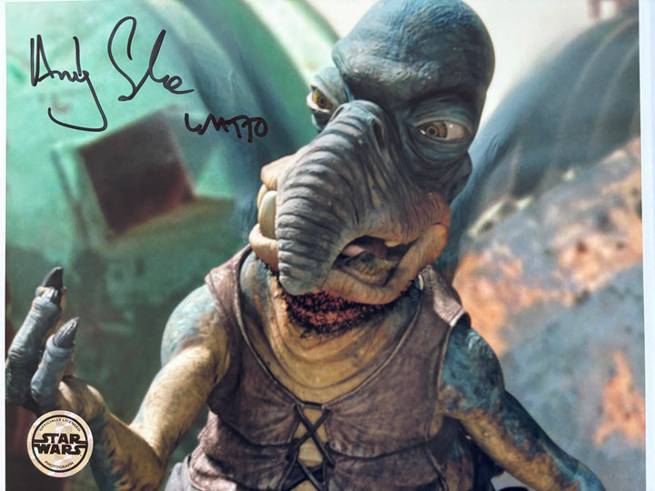 Andy Secombe signed Autograph 8x10 Star Wars