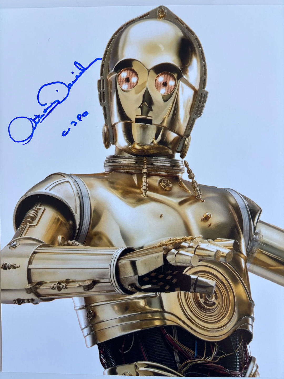 Anthony Daniels signed Autograph 8x10 Star Wars