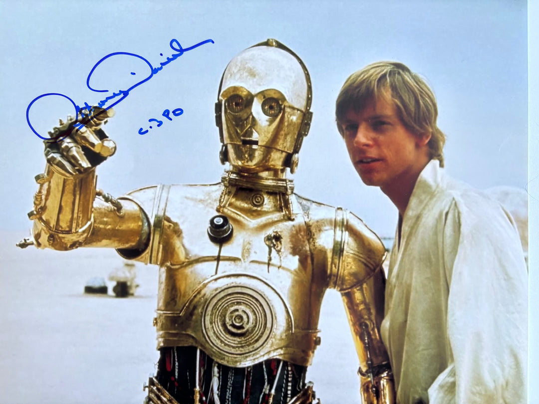 Anthony Daniels signed Autograph 8x10 Star Wars