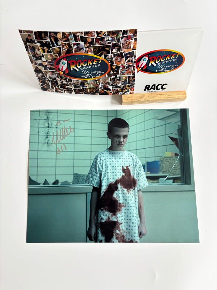 Millie Bobby Brown signed Autograph 8x10 Stranger Things