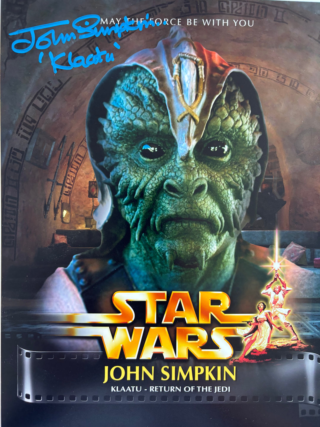 John Simpkin signed Autograph 8x10 Star Wars
