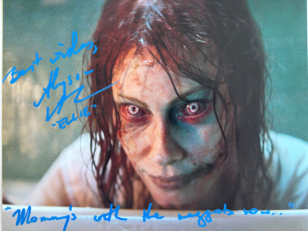 Alyssa Sutherland signed Autograph 8x10 Vikings, Evil Dead