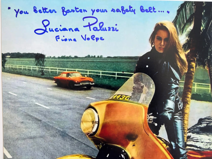 Luciana Paluzzi signed Autograph 8x10 James Bond