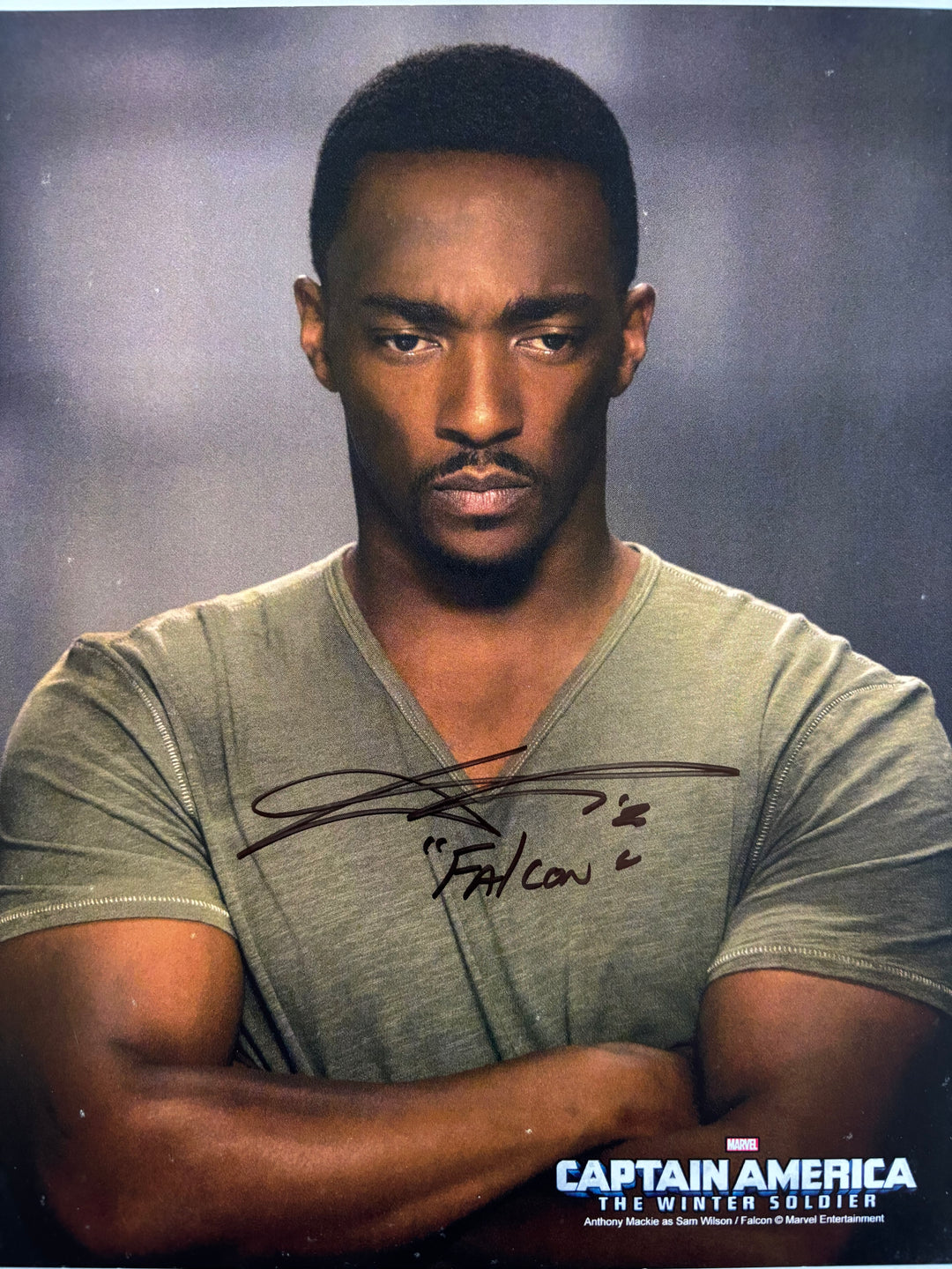 Anthony Mackie signed Autograph 8x10 Marvel: Captain America