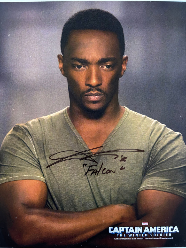 Anthony Mackie signed Autograph 8x10 Marvel: Captain America