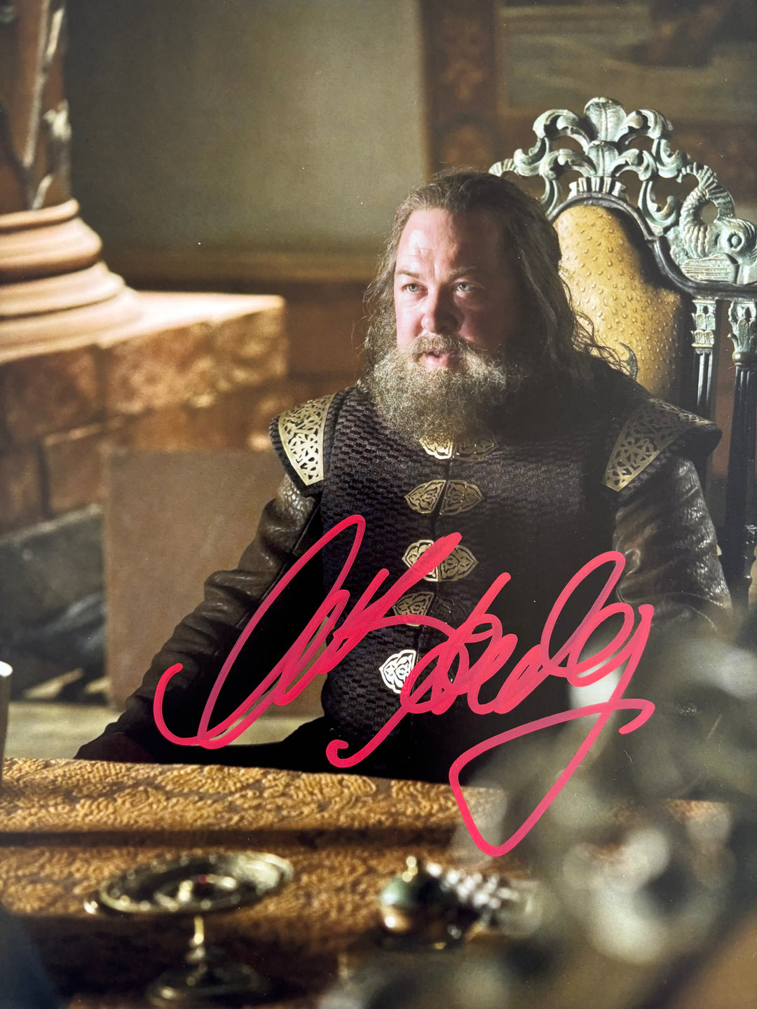 Mark Addy signed Autograph 8x10 Game of Thrones