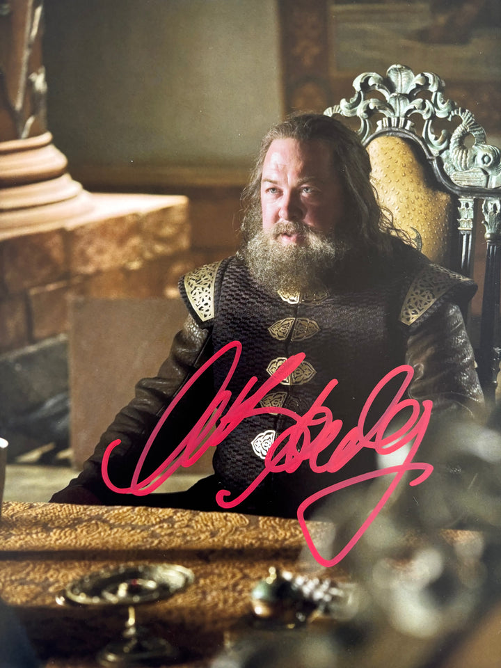 Mark Addy signed Autograph 8x10 Game of Thrones