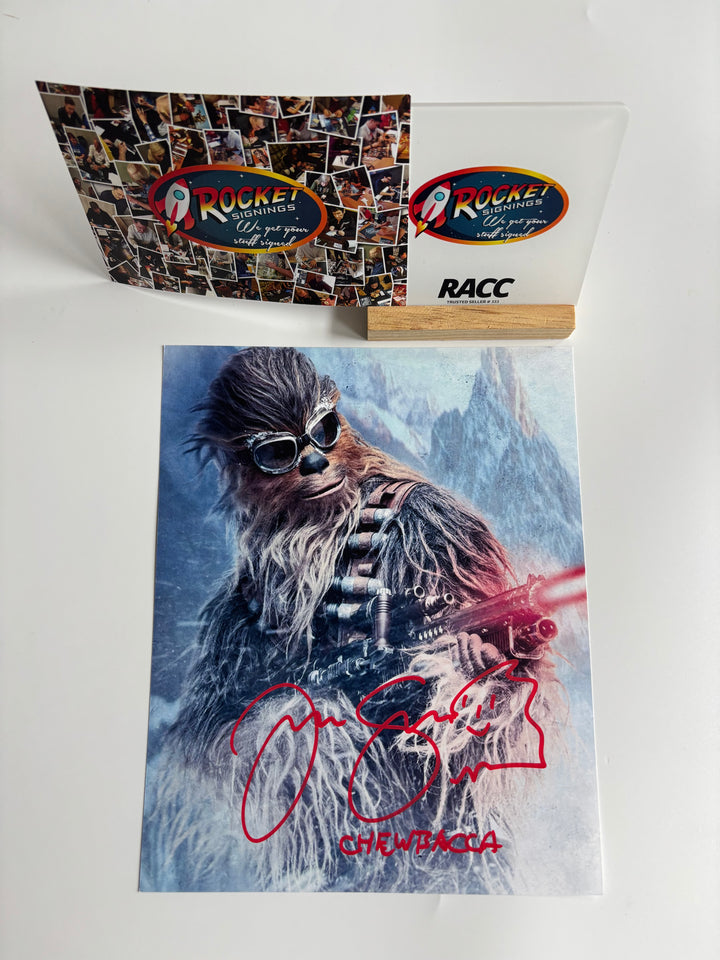 Joonas Suotamo signed Autograph 8x10 Star Wars