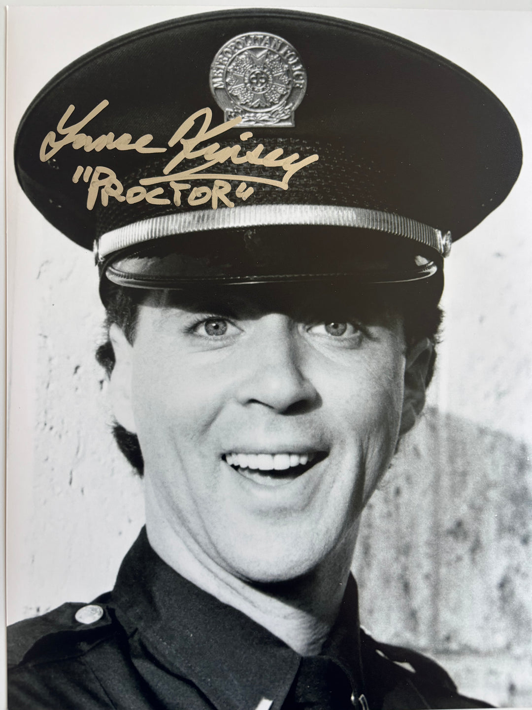Lance Kinsey signed Autograph 8x10 Police Academy