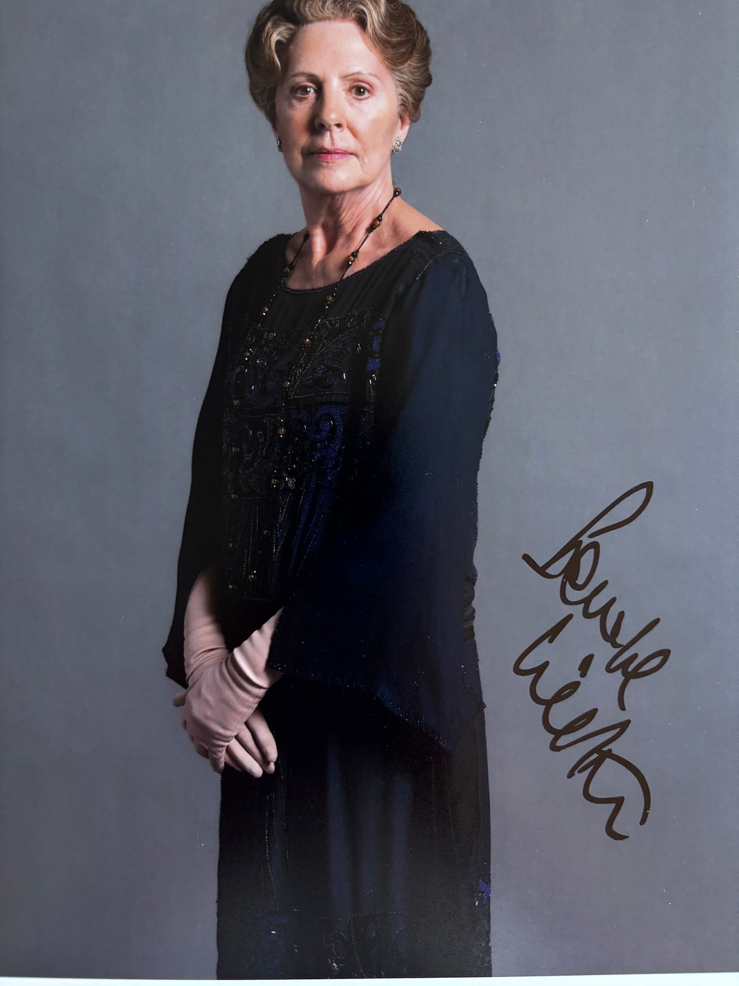 Penelope Wilton signed Autograph 8x10 Downton Abbey