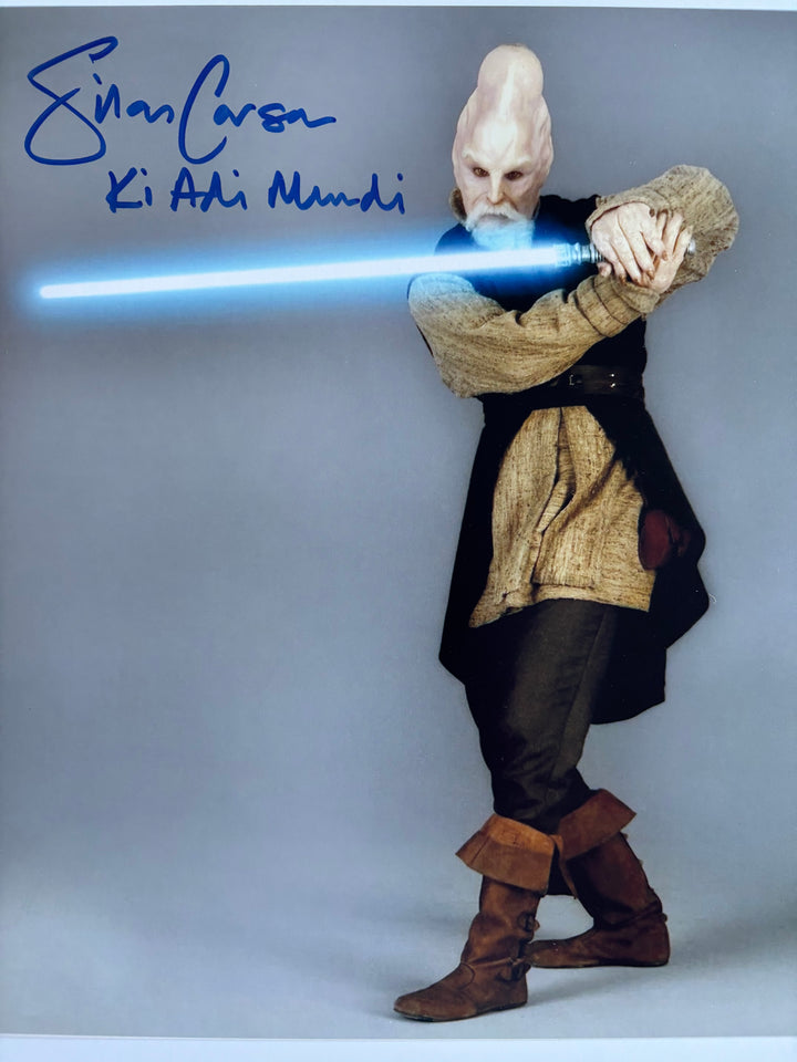 Silas Carson signed Autograph 8x10 Star Wars