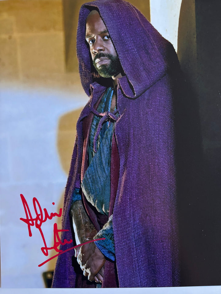 Adrian Lester signed Autograph 8x10 Merlin, Riviera, Jason &amp; The Argonauts