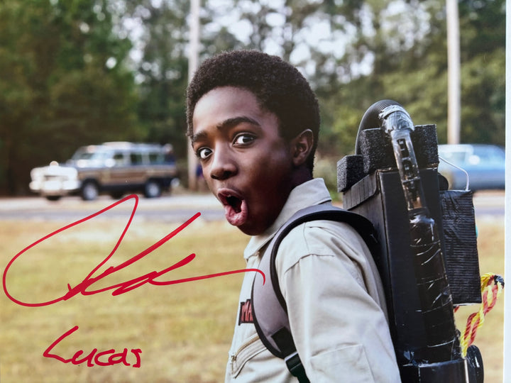 Caleb McLaughlin signed Autograph 8x10 Stranger Things