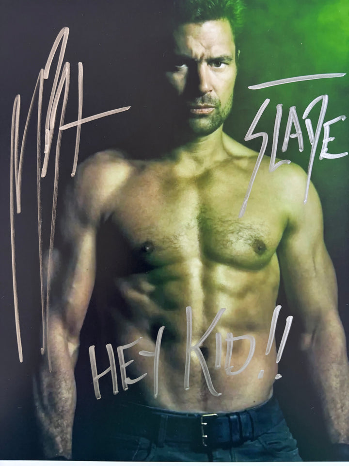 Manu Bennett signed Autograph 8x10 Spartacus, Arrow, Shannara Chronicles