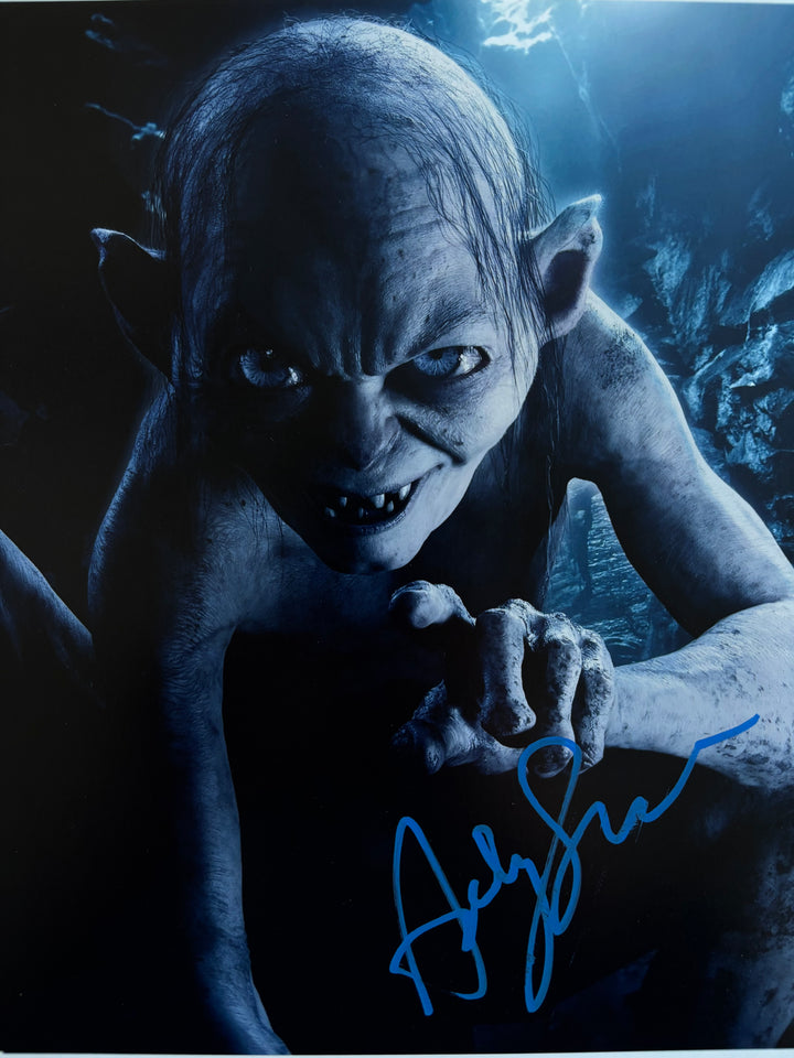 Andy Serkis signed Autograph 8x10 Lord of the Rings, Star Wars