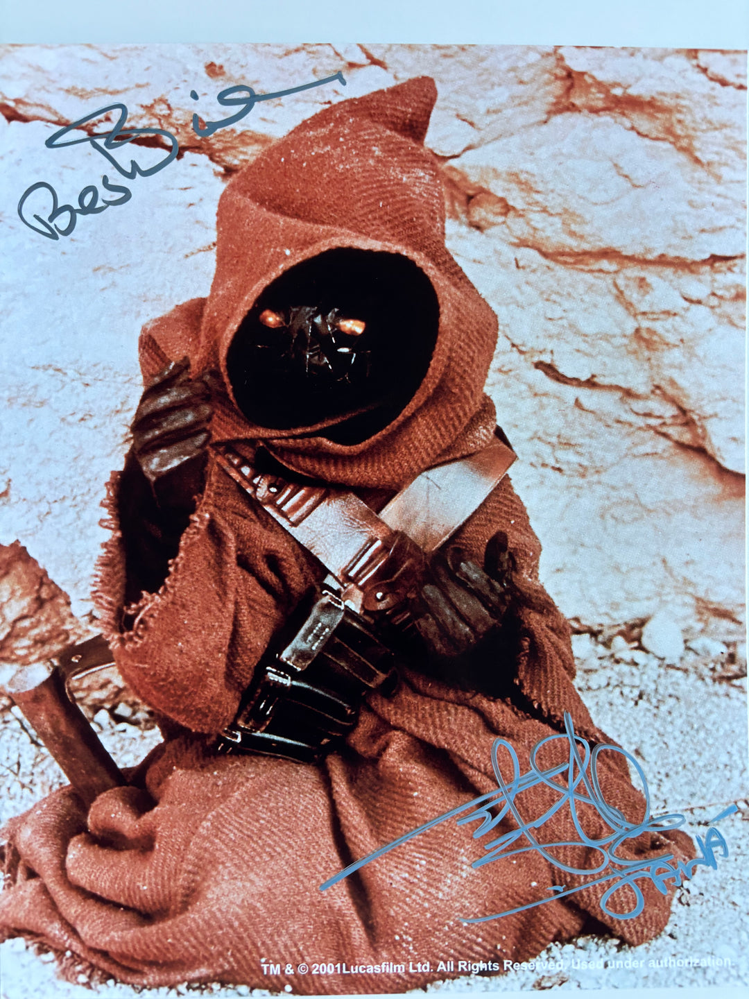 Rusty Goffe signed Autograph 8x10 Star Wars