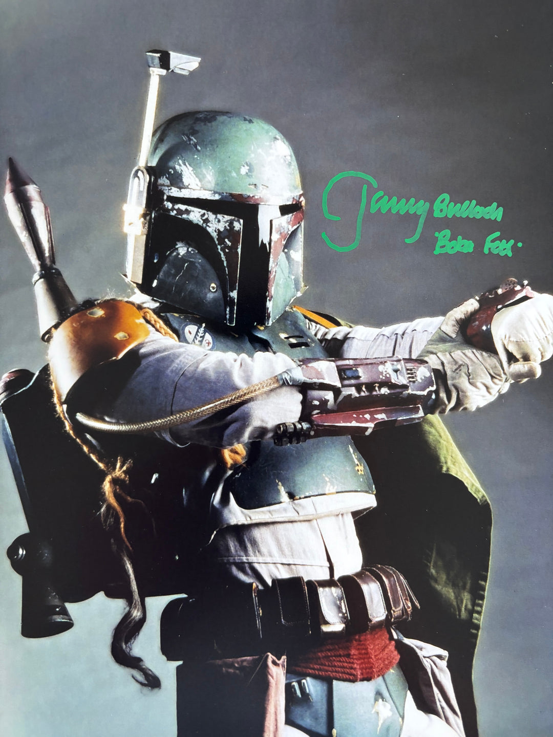 Jeremy Bulloch signed Autograph 8x10 Star Wars