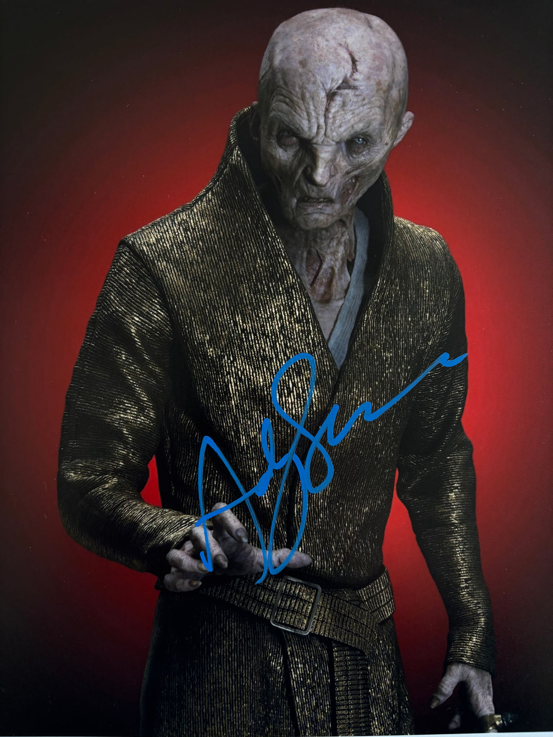 Andy Serkis signed Autograph 8x10 Lord of the Rings, Star Wars