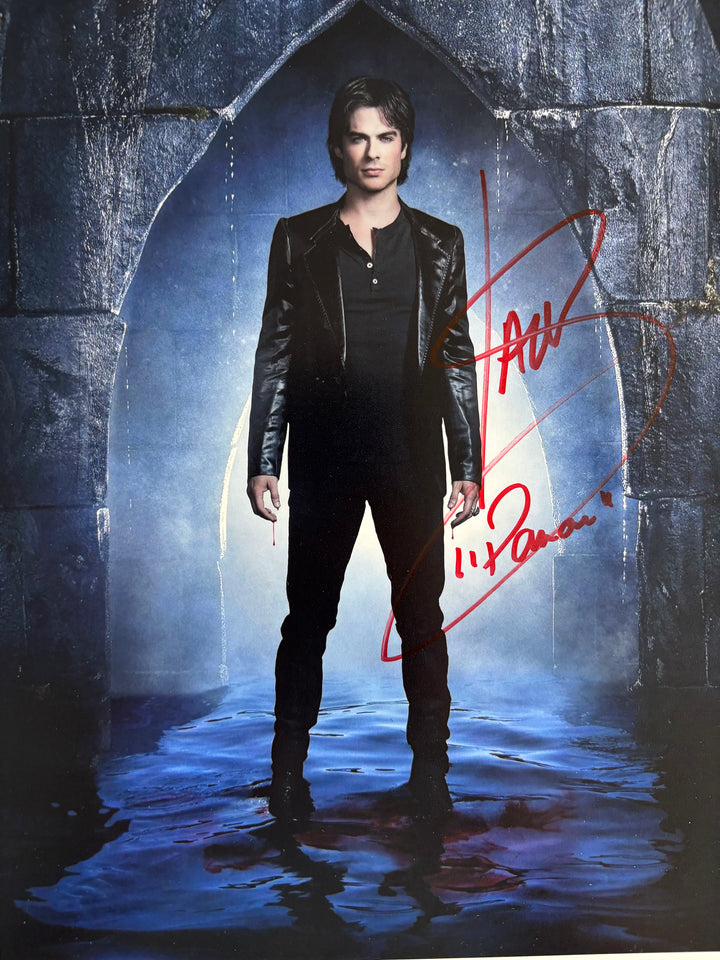 Ian Somerhalder signed Autograph 8x10 Vampire Diaries