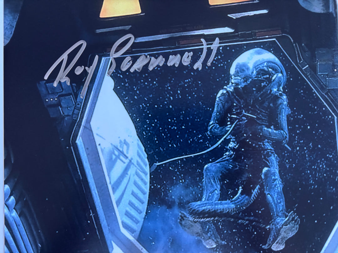 Roy Scammell signed Autograph 8x10 Alien