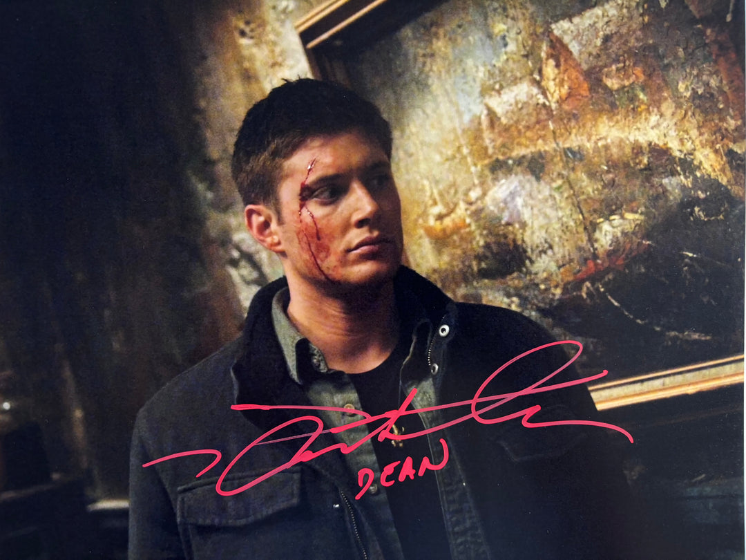 Jensen Ackles signed Autograph 8x10 Supernatural, The Boys