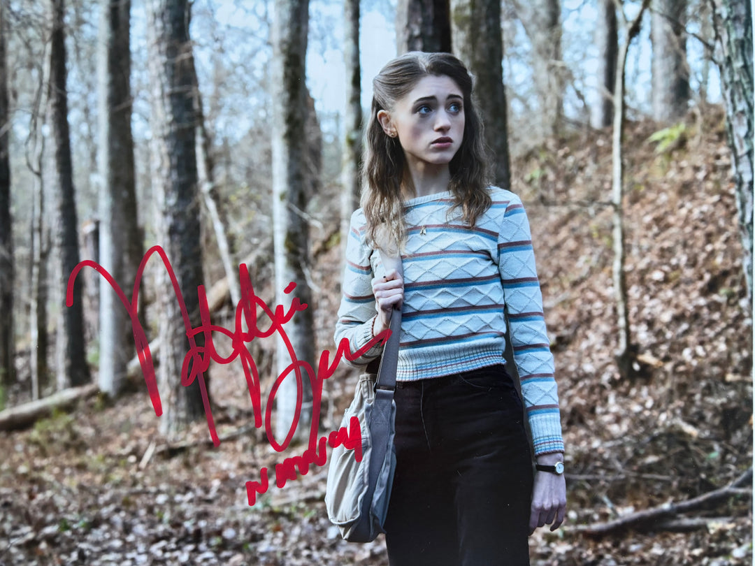 Natalia Dyer signed Autograph 8x10 Stranger Things