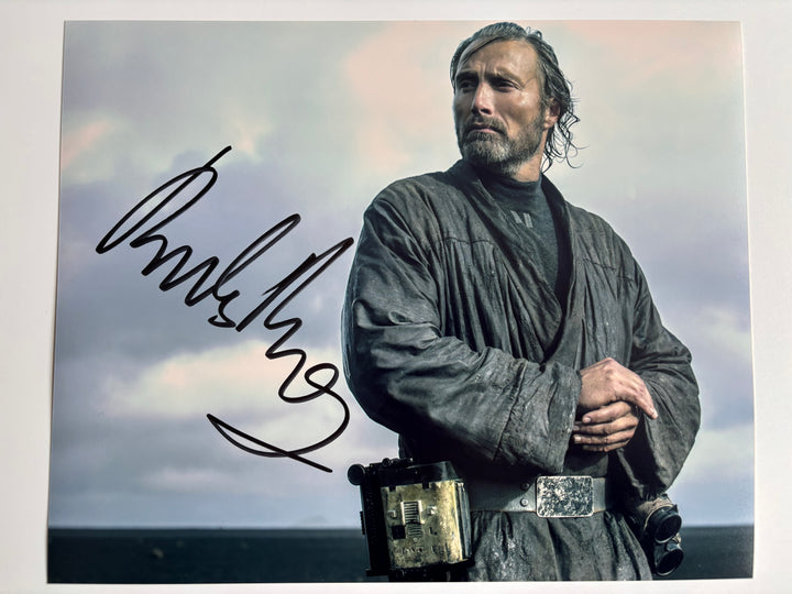 Mads Mikkelsen signed Autograph 8x10 Star Wars: Rogue One