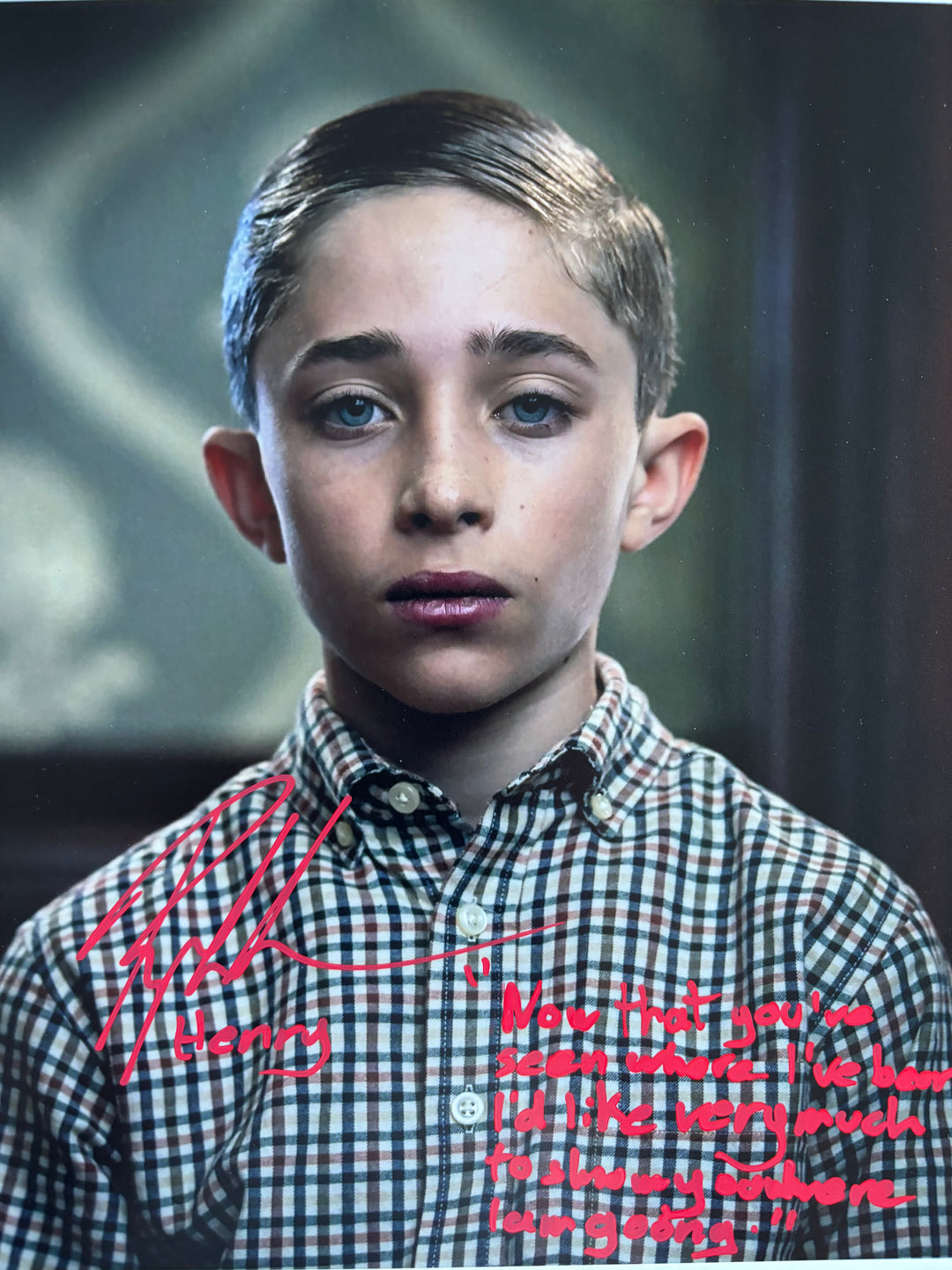 Raphael Luce signed Autograph 8x10 Stranger Things